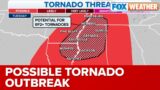 Dangerous Severe Storms Could Spawn Tornado Outbreak In South On Tuesday