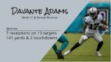 Davante Adams WR Las Vegas Raiders | Every target and catch | 2022 | Week 11 @ Denver Broncos