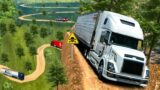 Death Road | Truck Simulator | Mountain Truck driving | Heavy truck driving | 3d truck simulator