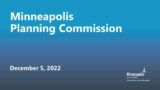 December 5, 2022 Planning Commission