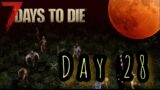 Defense Against The Blood Moon Zombie Horde! | 7 days to die| Part 10