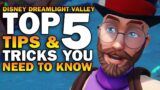 Disney Dreamlight Valley Top 5 Tips & Tricks You NEED To Know