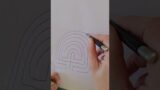 Drawing a Labyrinth Freestyle