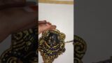 Durga Maa Terracotta Jewellery painting#handmade#terracottajewellery#terracottajewellerymaking