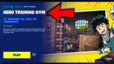 EARN POINTS BY SECURING RESCUE POINTS at the Hero Training Gym in Fortnite! (MAP CODE)