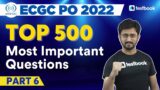 ECGC PO Reasoning Classes 2022 | Top 500 Important Questions for ECGC | Part 6 by Sachin Sir