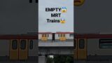 Empty MRT Laluan Putrajaya Line Trains!