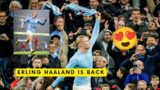 Erling haaland goal vs Liverpool | Haaland is back