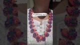 Ethnic style Necklace set – terracotta/polymer clay