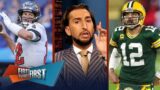 FIRST THINGS FIRST – Nick Wright expects Aaron Rodger and Tom Brady to shine in week 16