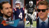 FIRST THINGS FIRST – Patriots vs Raiders: Expect a breakthrough game from Mac – Nick & Chris agree