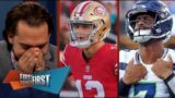 FIRST THINGS FIRST | "Its Time To Brock Purdy N Roll Niner Gang!" Nick on 49ers vs Seahawks Week 15