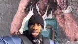 FOOTAGE OF FYB J MANE GOIN TO OBLOCK AND RECORDING HIM SELF IN FRONT OF KING VON MURAL PUSHIN PEACE