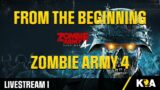 FROM THE BEGINNING – Zombie Army 4 – Livestream 1