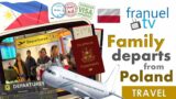 Family departs from Poland | Franuel TV