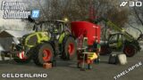 Feeding ANIMALS and plowing SNOWY FIELDS | Animals on Gelderland | Farming Simulator 22 | Episode 30