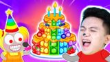 First Time Pica Has Birthday Party with Pop It Cake | Pica Plays Pop It For Kids|Pica Parody Cartoon