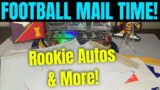 Football Card Mail Time! Some Awesome Packages With Rookie Autographs & More!