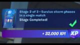 Fortnite – Survive storm phases in a single match – Chapter 3 Season 4