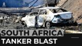 Fuel tanker explosion kills 10 in South Africa