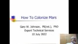 Gary Johnson – How to Colonize Mars – 25th Annual International Mars Society Convention