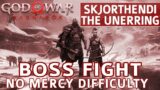 God of War Ragnarok – Skjorthendi the Unerring Boss Fight (No Mercy Difficulty)