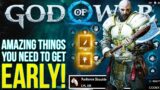 God of War Ragnarok – Slow Time ARMOR, Secret Items & Best UPGRADES Everyone Should Get Early!