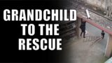 Grandchild to the rescue