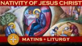 Greek Orthodox Matins/Orthros & Divine Liturgy of Saint Basil on Christmas Day 12/25/22