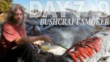 Greg Days 7-9 Bushcraft Driftwood Fish Smoker | 30 Day Survival Challenge: Vancouver Island
