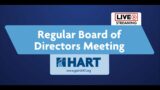 HART Board Meeting – 12.05.22