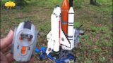 He was building a Lego rocket in his backyard. And then this happened…
