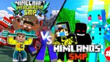 Himlands SMP X Herobrine SMP Clutch Compilation in Minecraft @YesSmartyPie @Anshu Bisht@Ujjwal