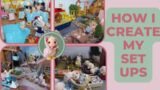 How I create my Sylvanian Families set ups and displays (Calico Critters)