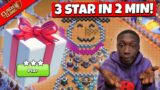 How to 3 Star Jolly Clashmas Challenge #4 in Clash of Clans | Coc New Event Attack