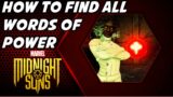 How to Find All Words Of Power: Marvel's Midnight Suns