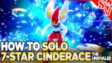 How to SOLO & Farm Cinderace The Unrivaled in Pokemon Scarlet and Violet