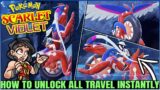 How to Unlock Flying Climbing & Swimming STRAIGHT AWAY – Pokemon Scarlet & Violet – Transport Guide!