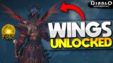 How to Unlock WINGS (Free – Low Spender) Diablo Immortal