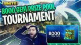 I HOSTED AN INSANE SMITE TOURNAMENT FOR 8000 SMITE GEMS!