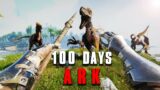 I Have 100 Days to Beat ARK's HARDEST Island!