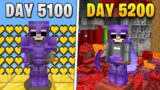 I Survived 5,200 Days in HARDCORE Minecraft…
