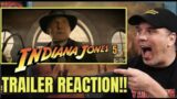 INDIANA JONES AND THE DIAL OF DESTINY| Official Trailer REACTION! | Harrison Ford