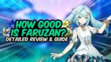 IS FARUZAN BROKEN? Complete Faruzan Guide & Review [C0 vs C6] – Best Build & Teams | Genshin Impact