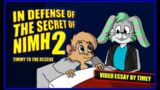 In Defense of Secret of NIMH 2: Timmy to the Rescue