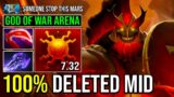 Incredible Mage Slayer Mars with Imba Desolator God's Rebuke 100% Deleted Mid Zeus Dota 2