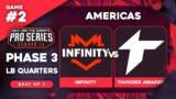 Infinity vs Thunder Awaken Game 2 – BTS Pro Series 13 AM: Phase 3 LB Quarters w/ Badger & neph
