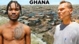 Inside Ghana's Biggest Slum (crazy neighborhood on African coast)