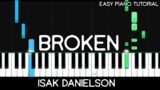 Isak Danielson – Broken (Easy Piano Tutorial)