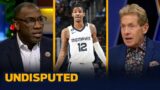Ja Morant says Celtics are Grizzlies biggest threat but he's 'fine in the West' | NBA | UNDISPUTED